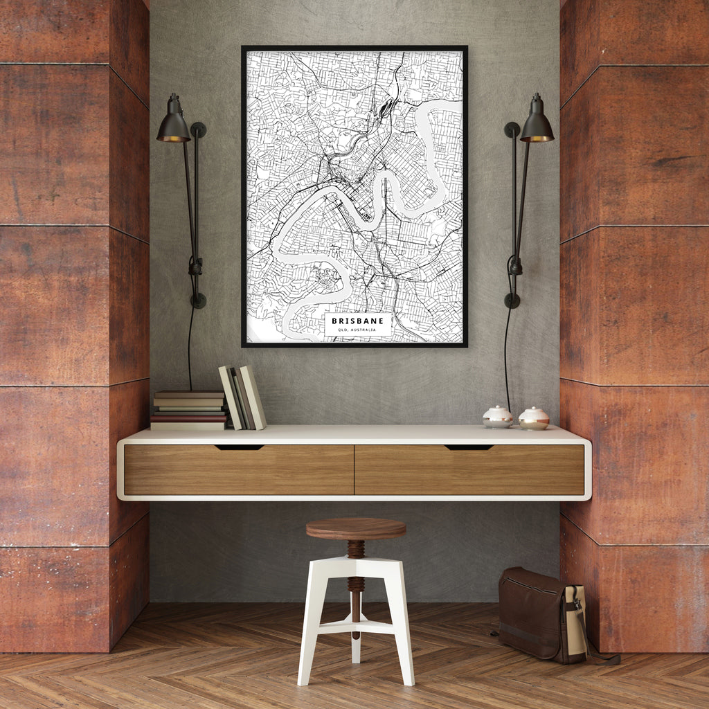 The Benefits of Using a Custom Map from the Nice Map Co. in Your Home Decor