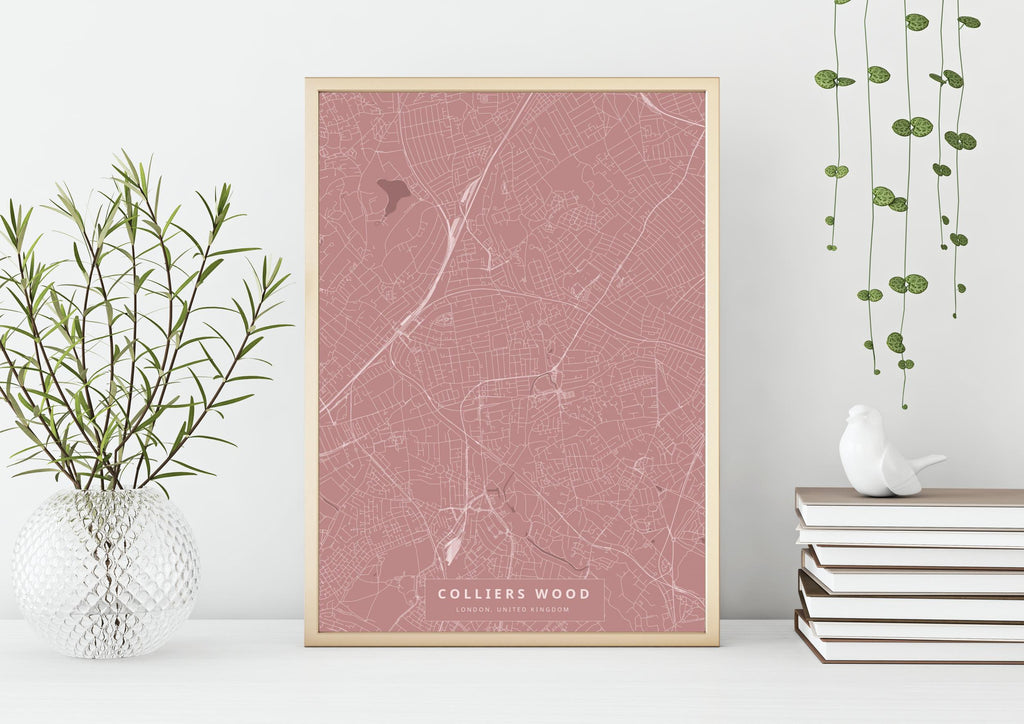 21 x 30 cm Matte Paper Poster - The Nice Map Co