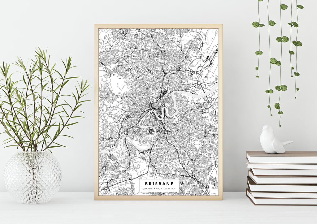 21 x 30 cm Matte Paper Poster - The Nice Map Co