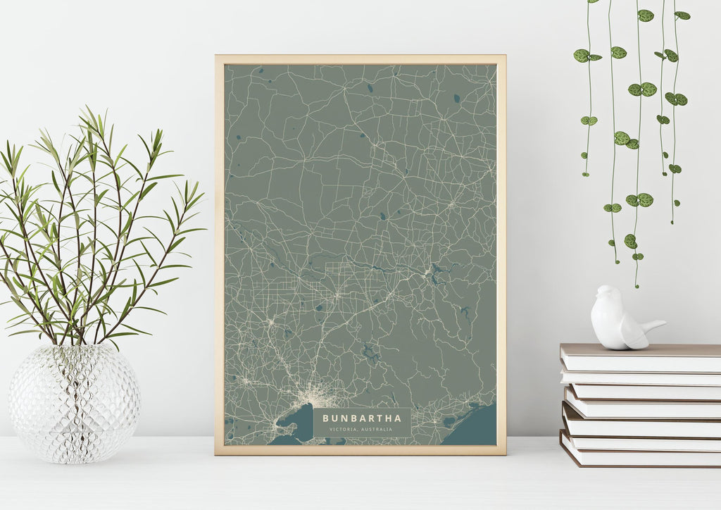 Bunbartha, NSW - The Nice Map Co