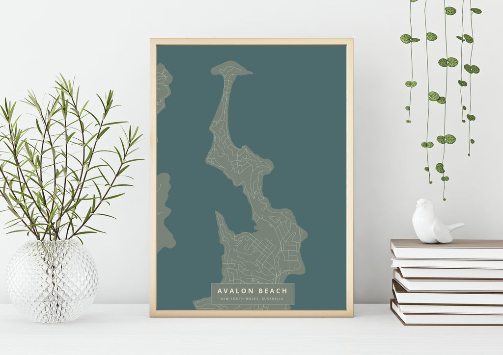 Avalon Beach, NSW - The Nice Map Co