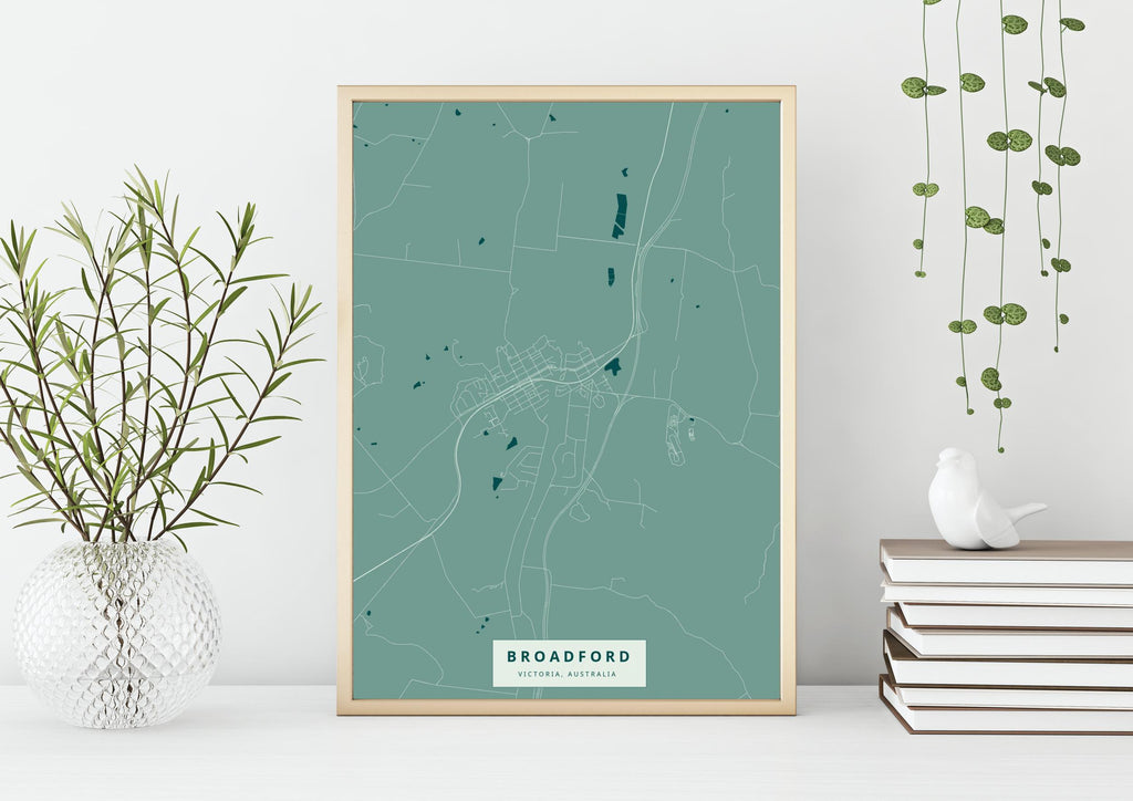 Broadford, VIC - The Nice Map Co
