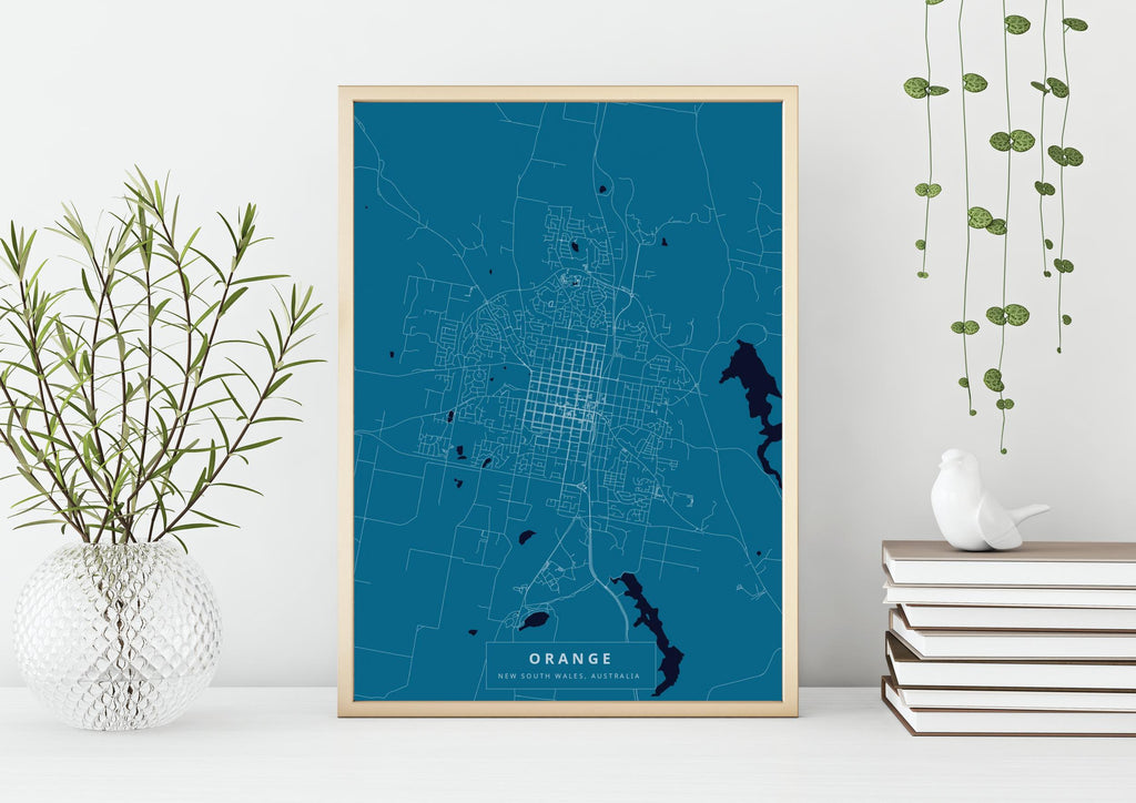 Orange, NSW - The Nice Map Co